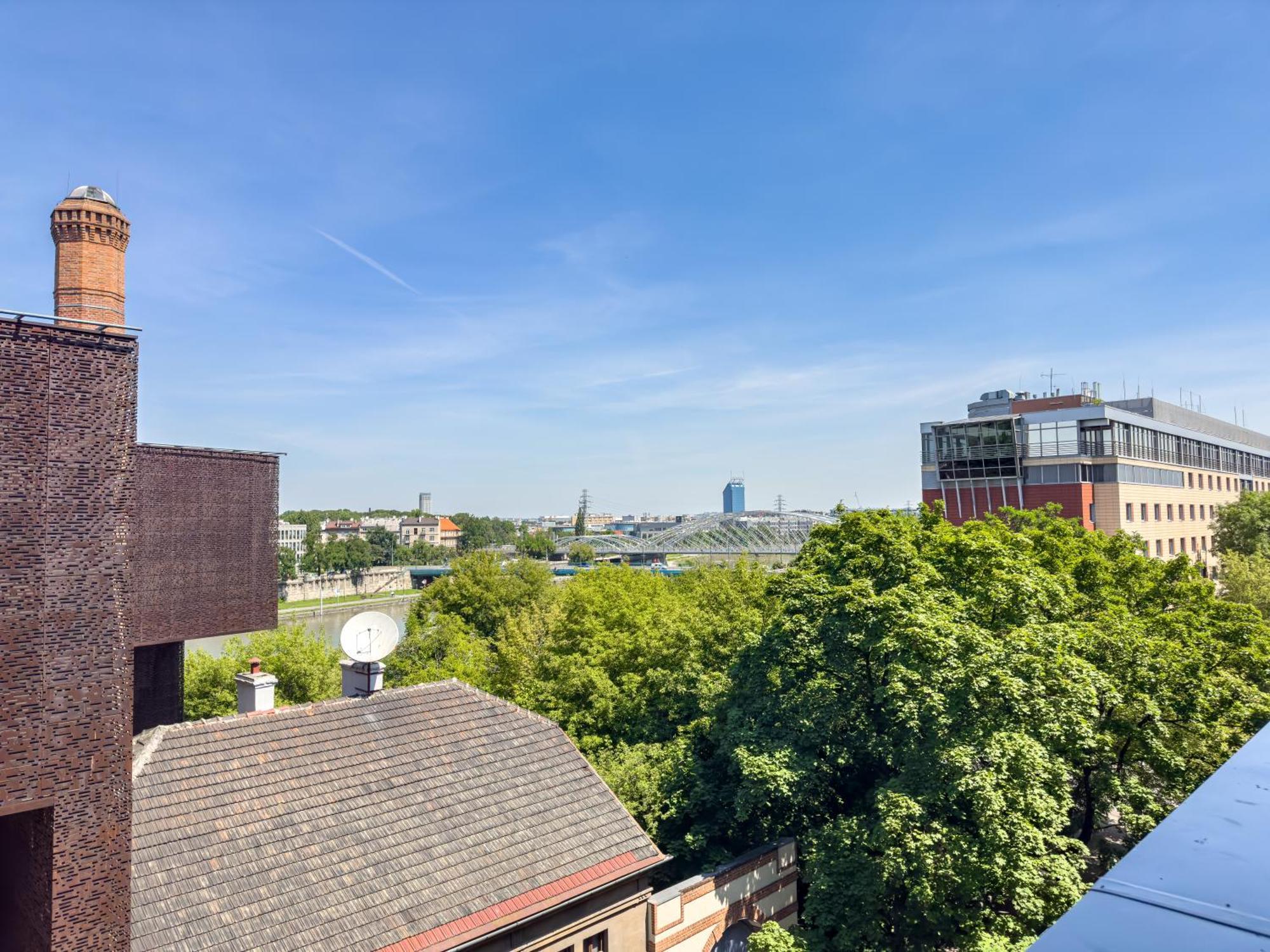 Nadwislanska Przystan Apartament Z Widokiem Na Wisle Krakov Exteriér fotografie